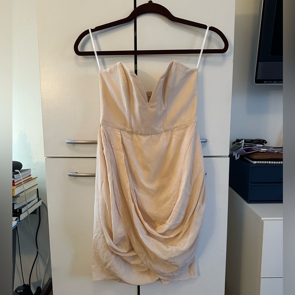 Zimmermann Silk Strapless Minidress